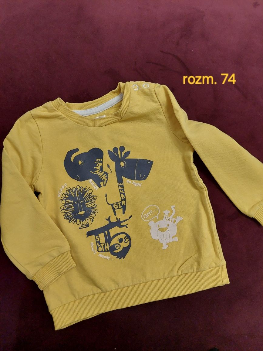 Bluza 74 bluzka długi rękaw