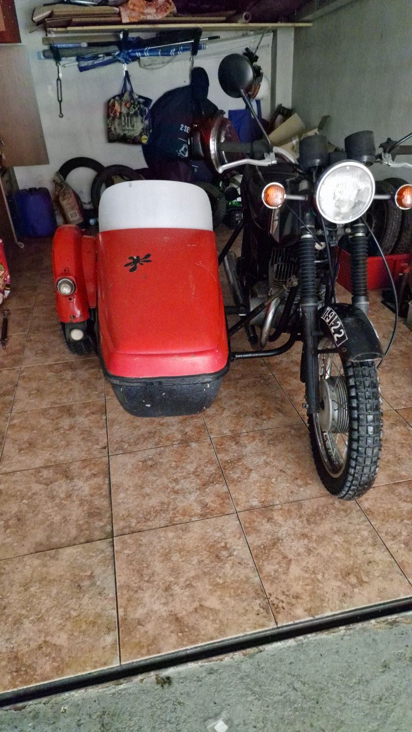 Vendo saide car jawa 350 velorex