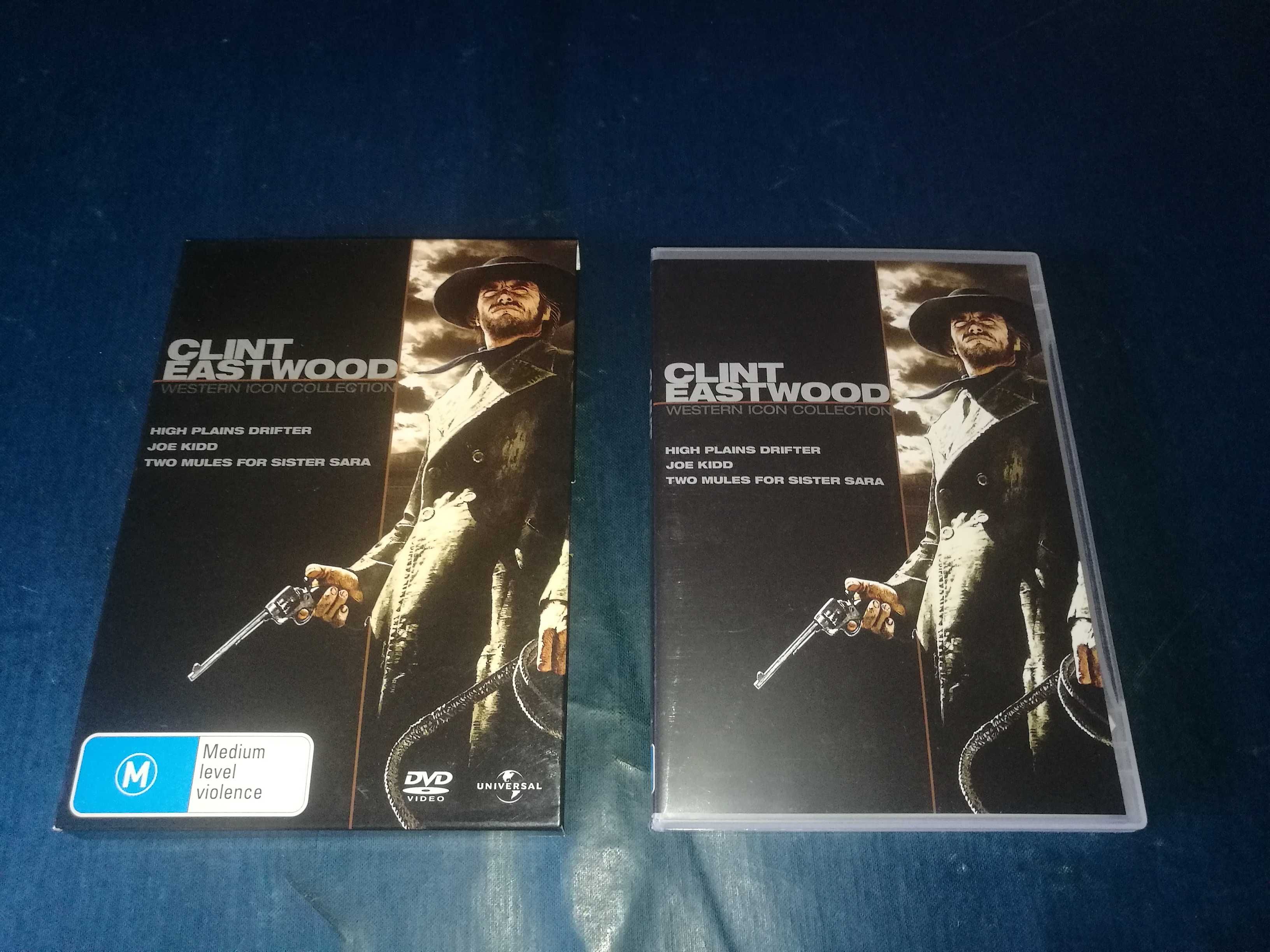 CLINT EASTWOOD (Pack3 Filmes DVD) legendagem em Inglês