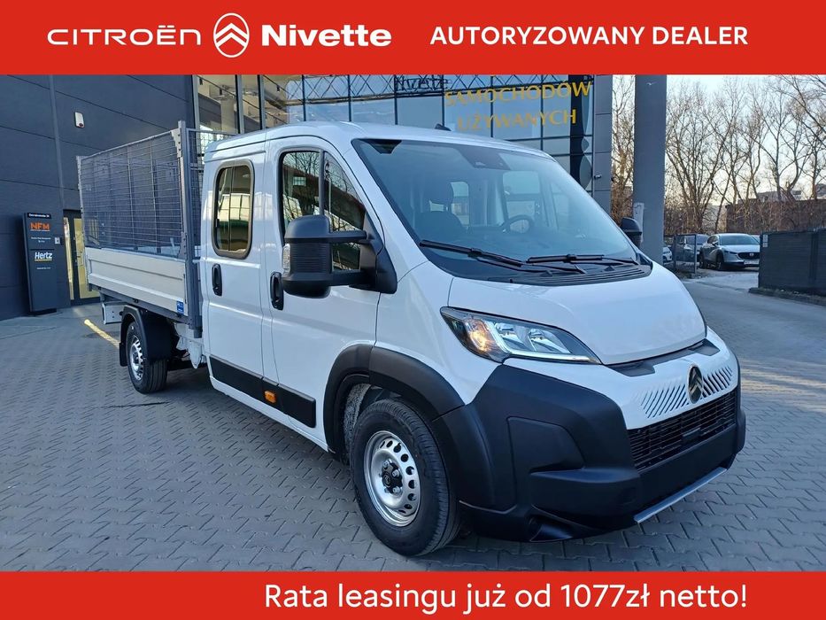 Citroën Jumper L4 podwójna kabina  NOWY brygadówka do zabudowy!