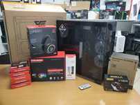 Komputer i5 32GB DDR4 128GB + 2TB RX 6600XT 6XRGB + Mysz + Słuchawki