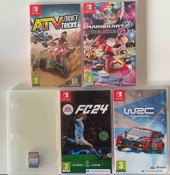 5 Jogos Nintendo Switch