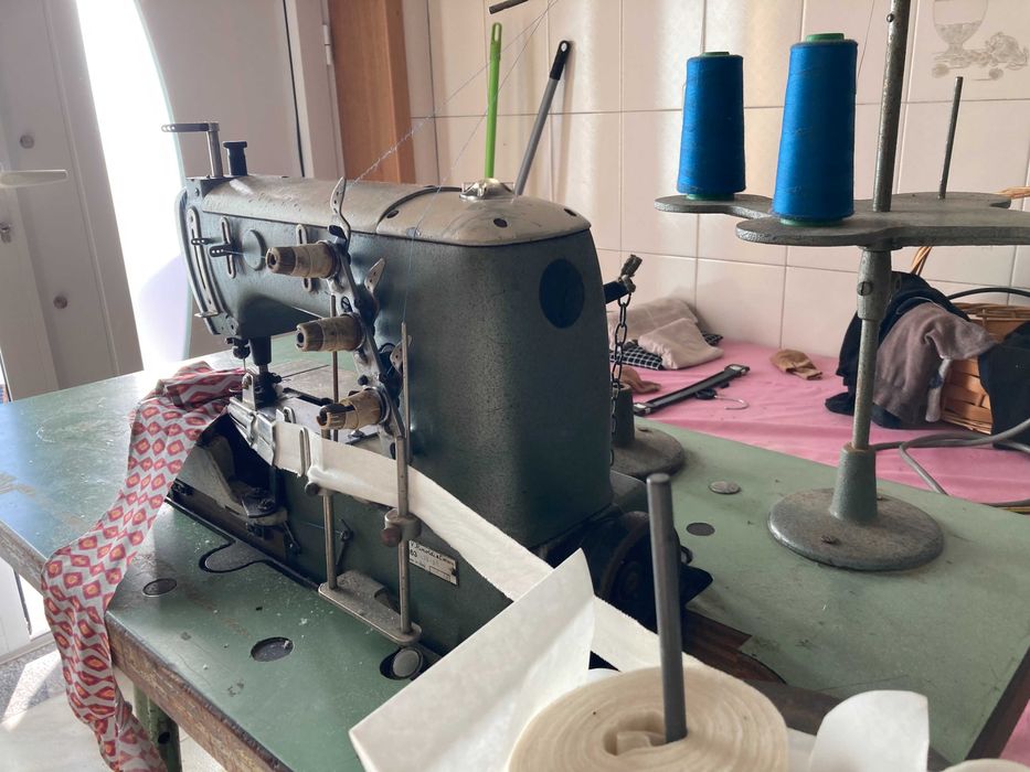 Máquina de colarete monofásica