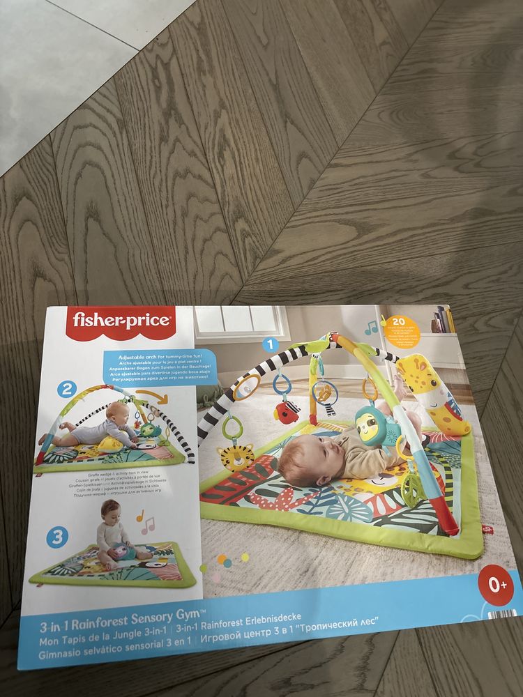 Fisher-Price Nowa Mata edukacyjna sensoryczna