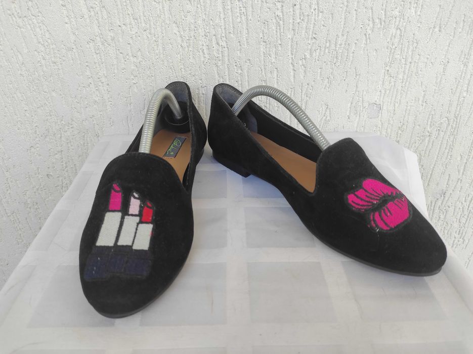 Балетки замшевие Parkabue р.37