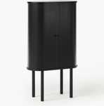 Komoda z drewna z ryflowanym frontem Calary Westwing Collection
