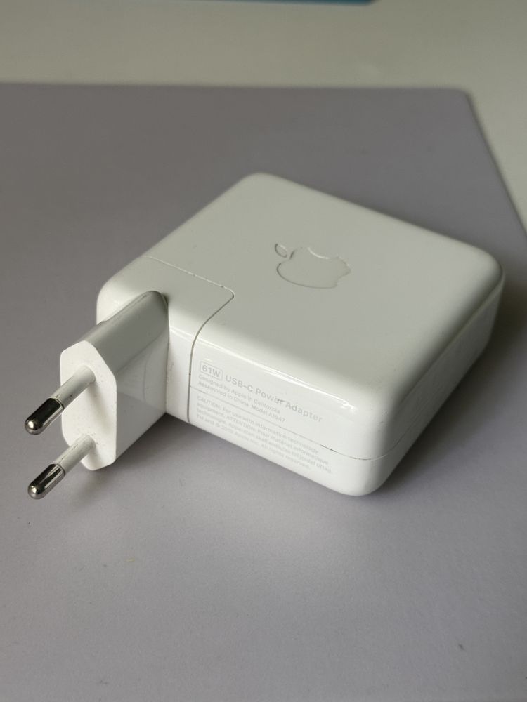 Оригінальний блок живлення Apple 61w
