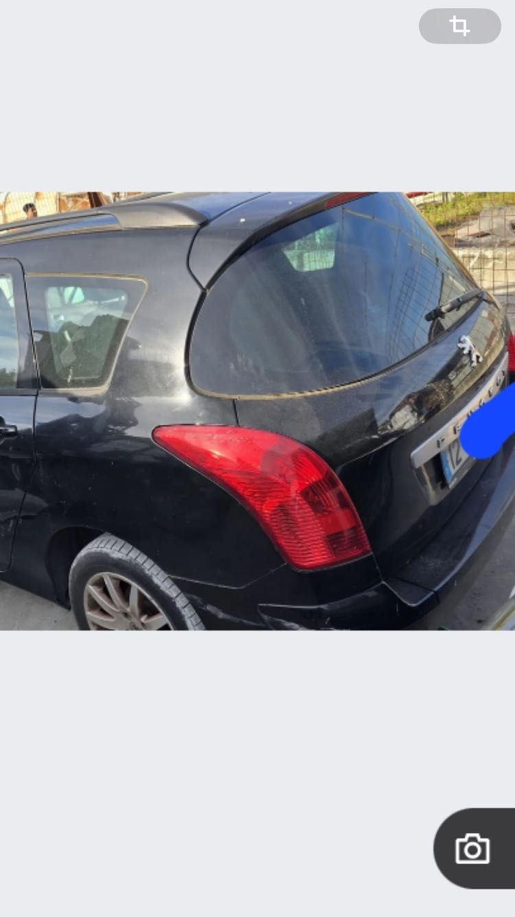 Chapeleira mala peugeot 308