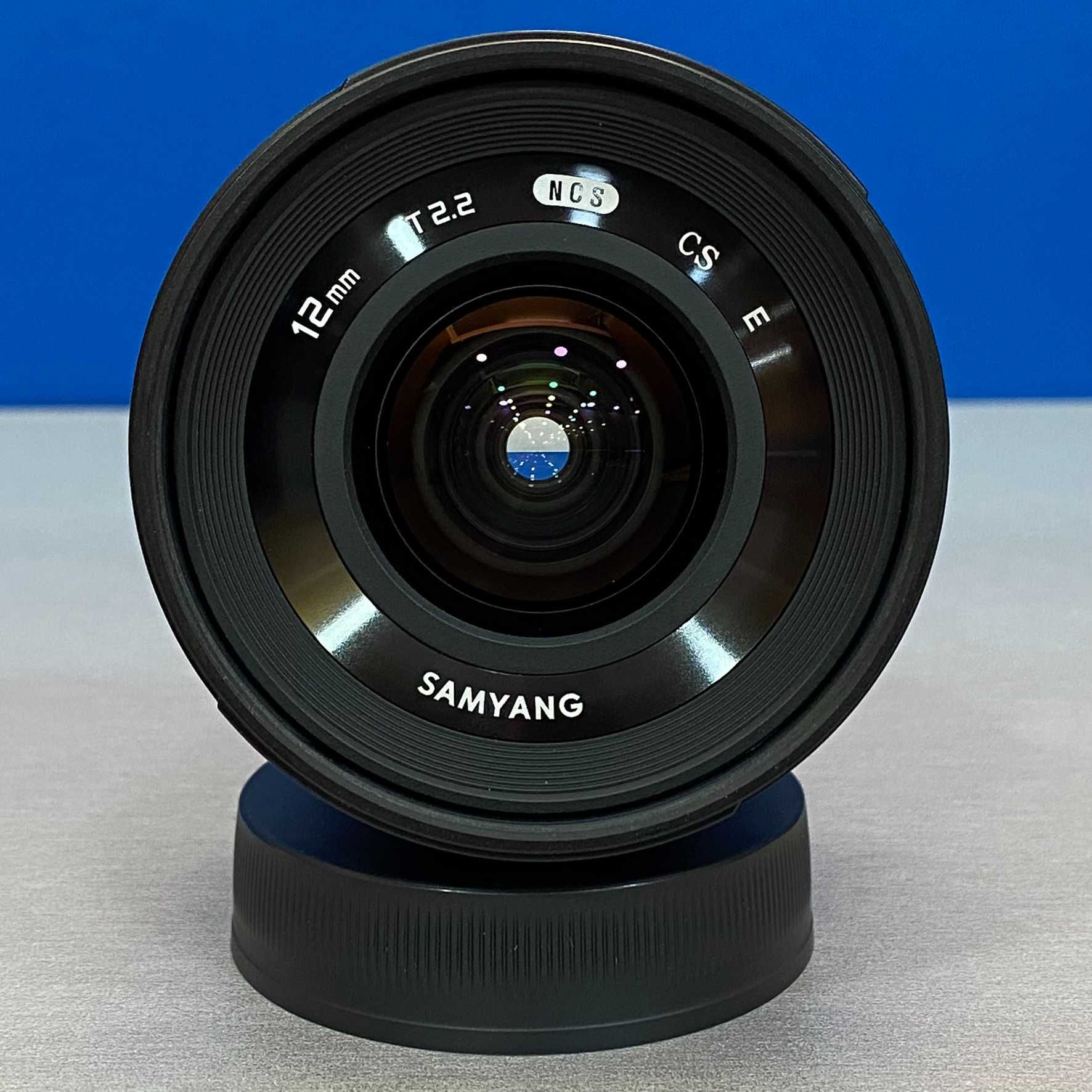 Samyang 12mm T2.2 NCS CS Cine (Sony E) - NOVA - 3 ANOS DE GARANTIA