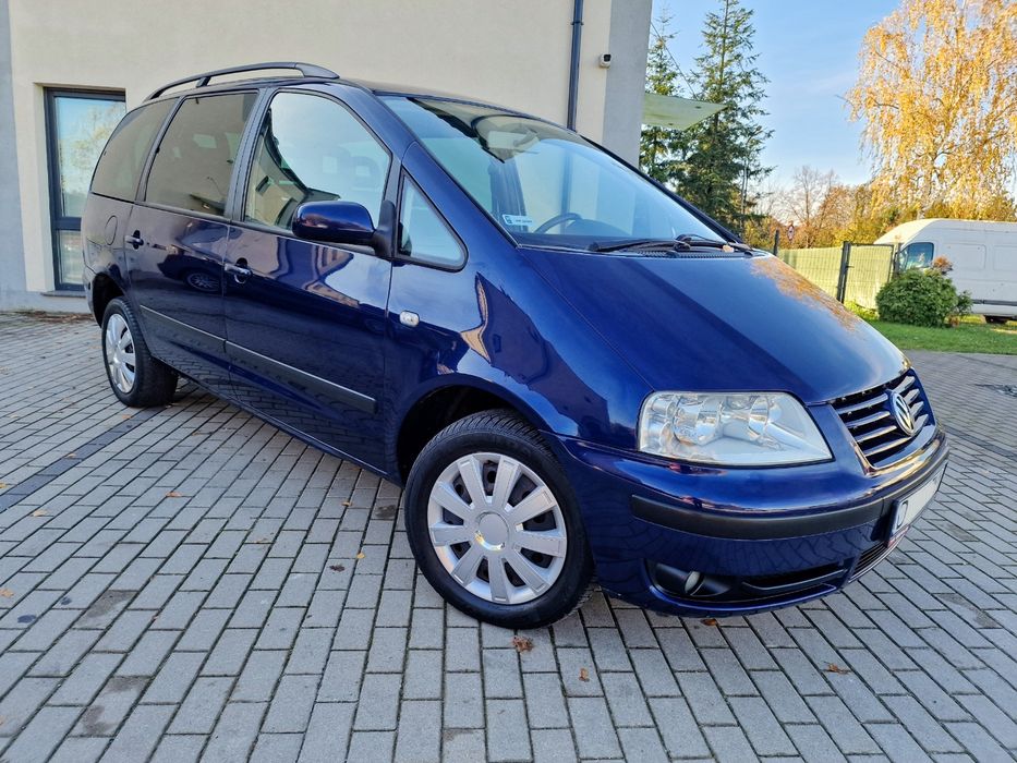 VW SHARAN 1.9TDI 115KM 7-Osobowy, Bez Rdzy, OC i Przegląd na Rok,