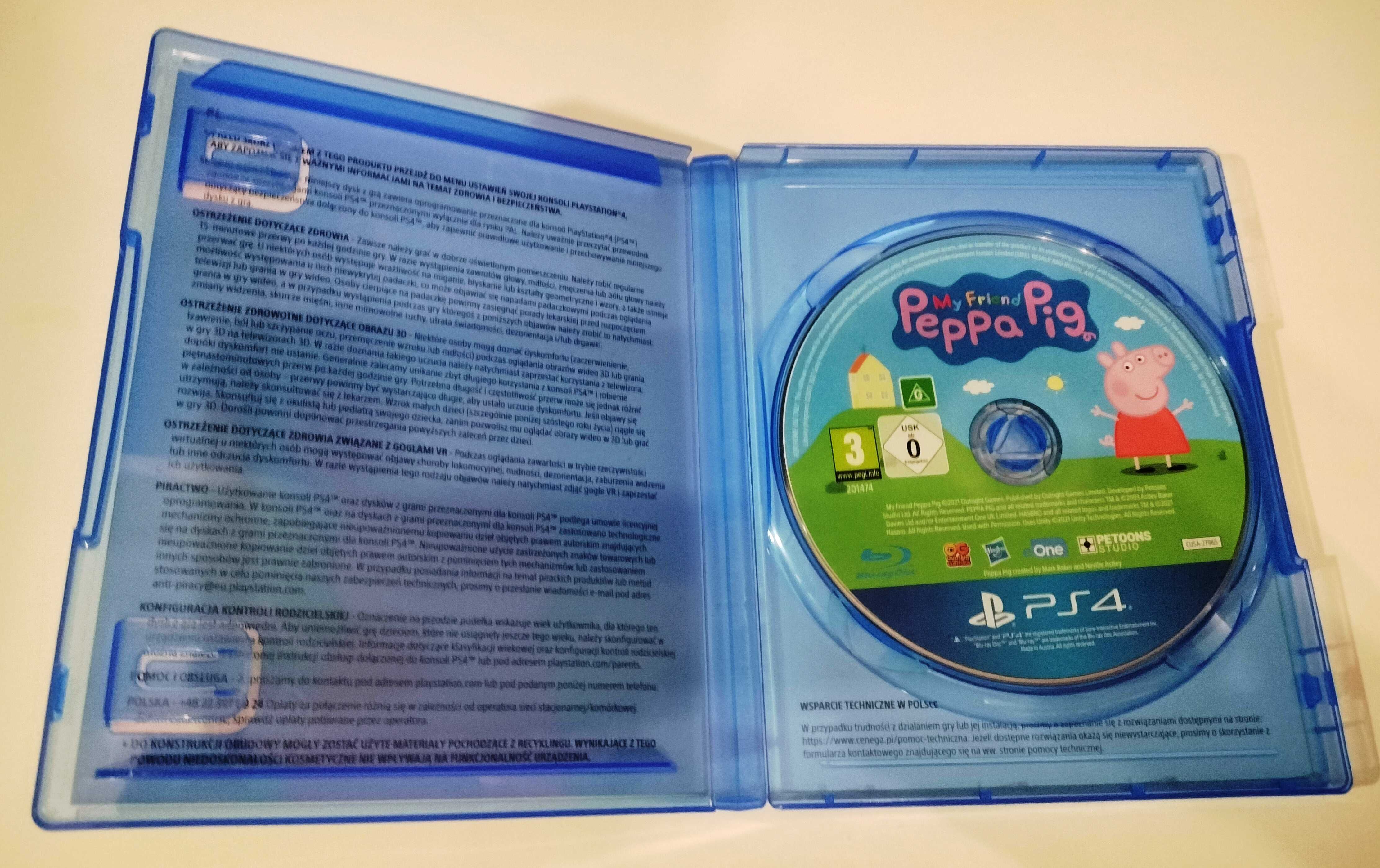 Gra PS4 Moja znajoma Świnka Peppa - po polsku - Ideał!