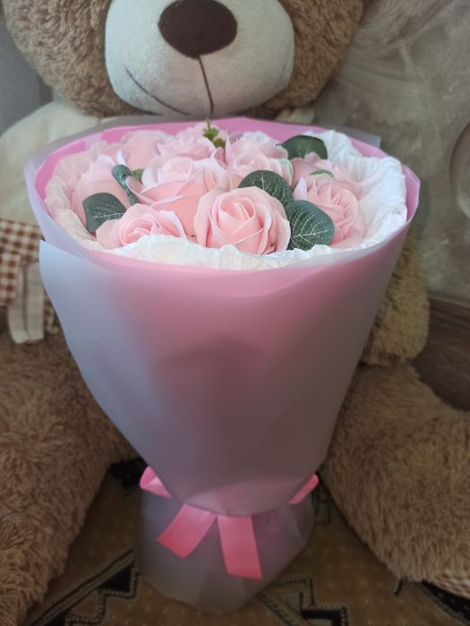 Букети з мила. Мильні букети, букети, які не вянуть