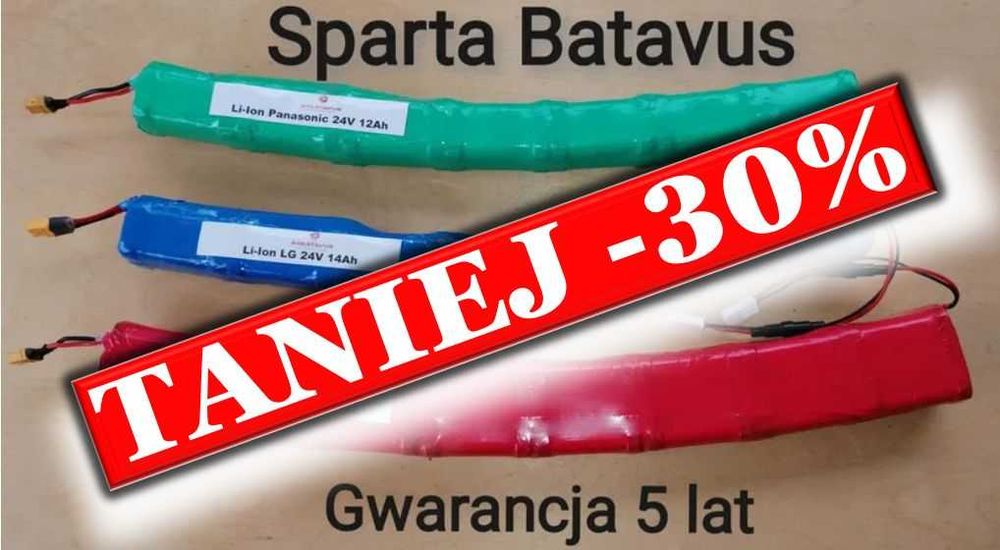 Zestaw Elektryczny Bateria Sparta Batavus Koga  **-30%**