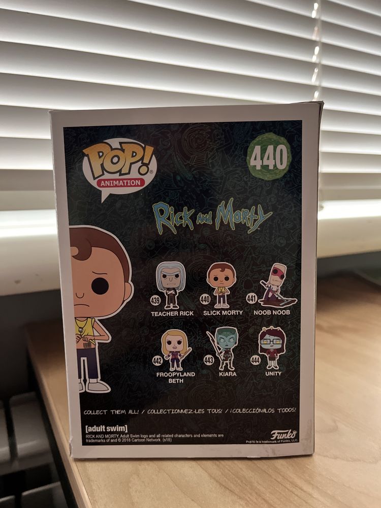 фигурка funko pop morty rick and morty