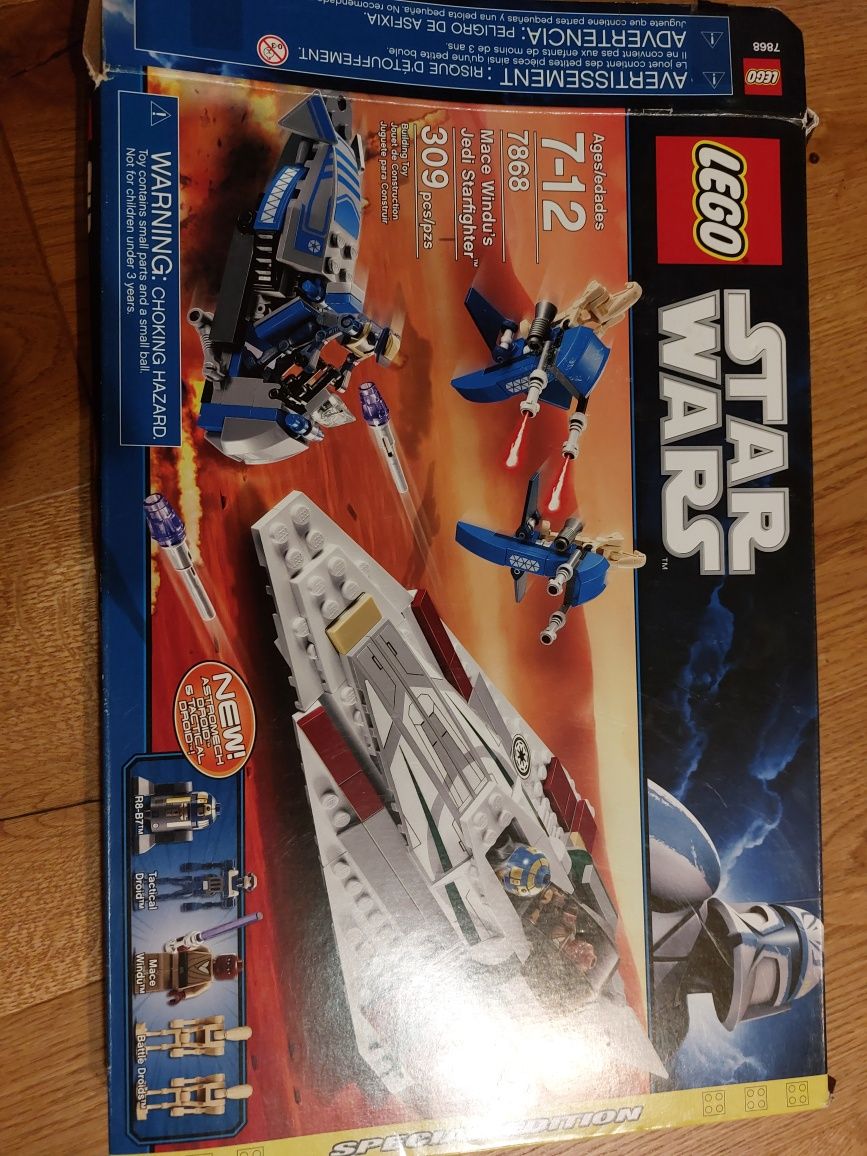 Lego Star Wars 7868 z instrukcją i pudełkiem