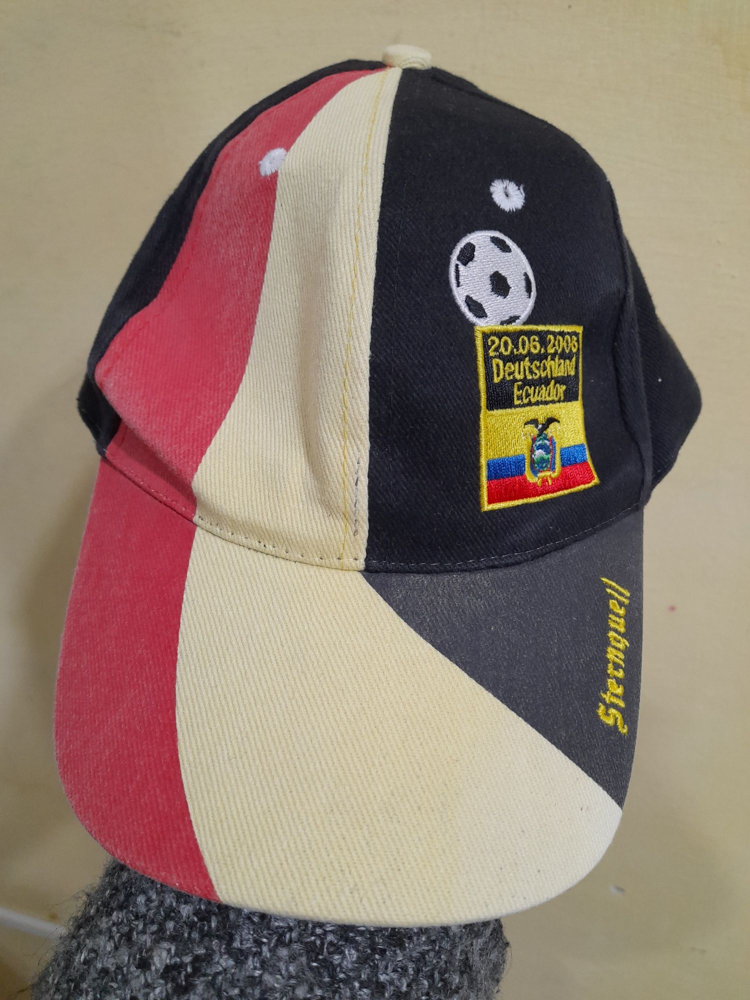 Deutschland Ecuador 20.06.2006 бавовняна кепка бейсболка