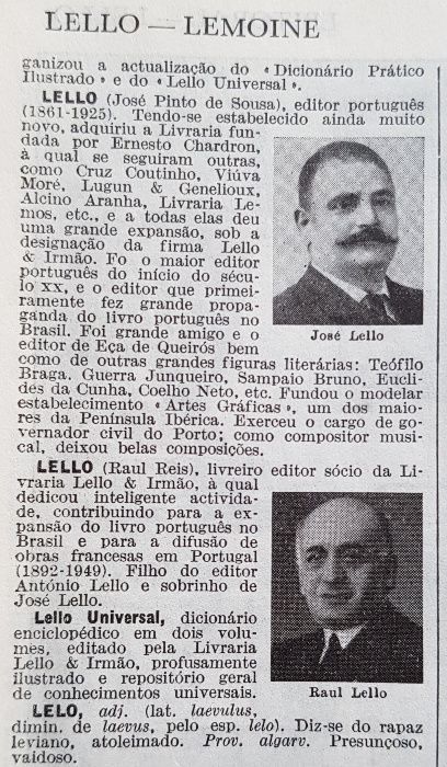 Lello Universal - 2 volumes