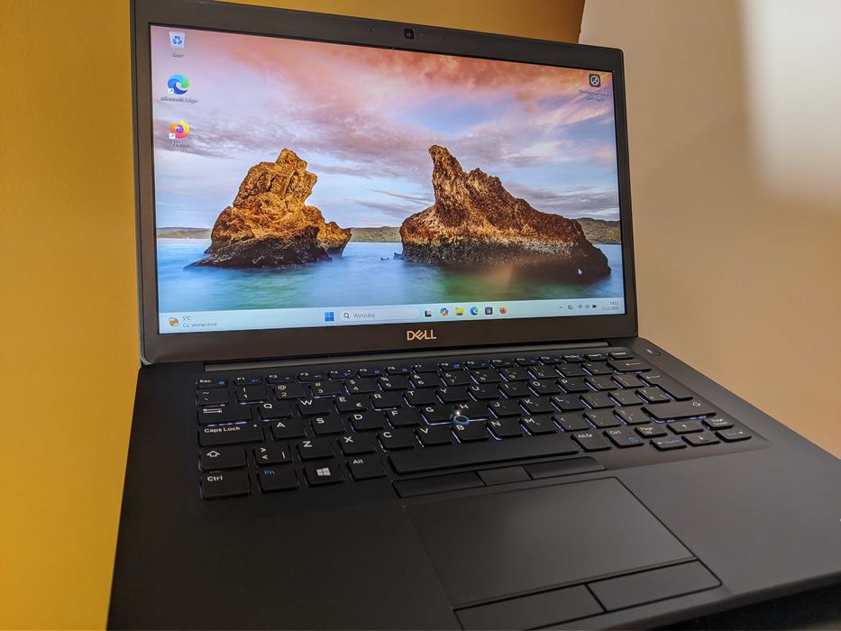 Laptop DELL Latitude 7490 i5 16/256 =Ekran DOTYKOWY=NOWA Bateria=Gw FV
