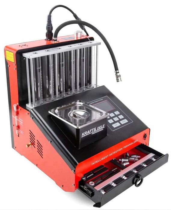 Tester do wtryskiwaczy LCD myjka czyszczenia wtrysków ultradźwiękowa *