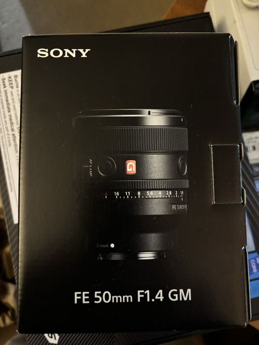 Объектив Sony FE 50mm f/1.4 GM (SEL50F14GM) - NEW