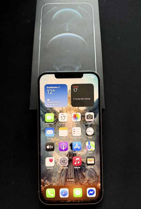 IPhone 12 Pro Max 128GB, sredrny kompet+etui