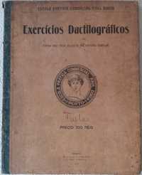 Exercícios dactilográficos de 1912-Escola Prática Comercial Raul Dória