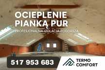 Ocieplanie piana PUR - Izolacje poddaszy pianką