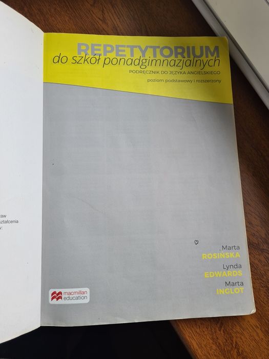Repetytorium macmillan podręcznik do angielskiego