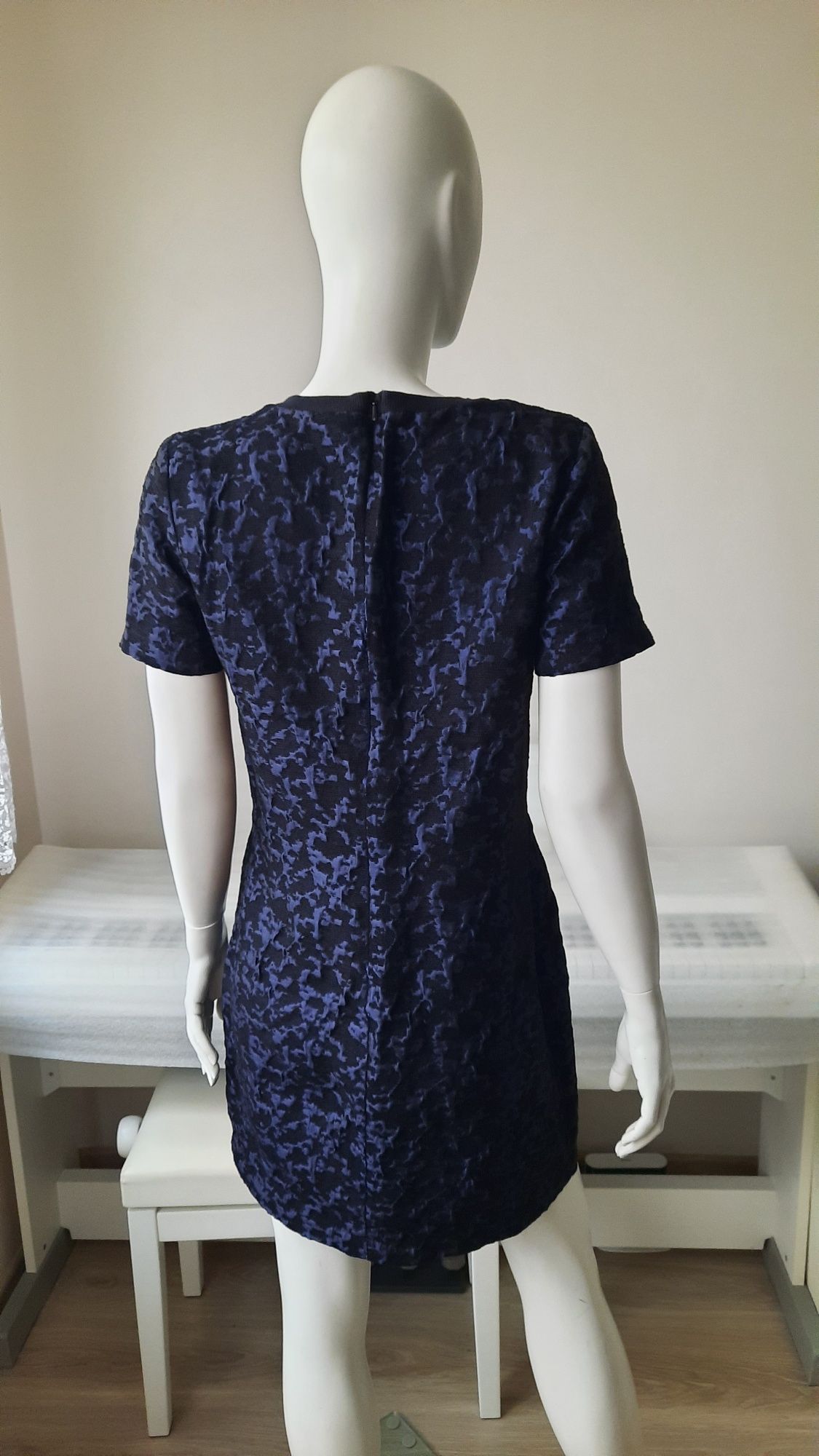 Sukienka czarno-granatowa F&F r.S/36/8