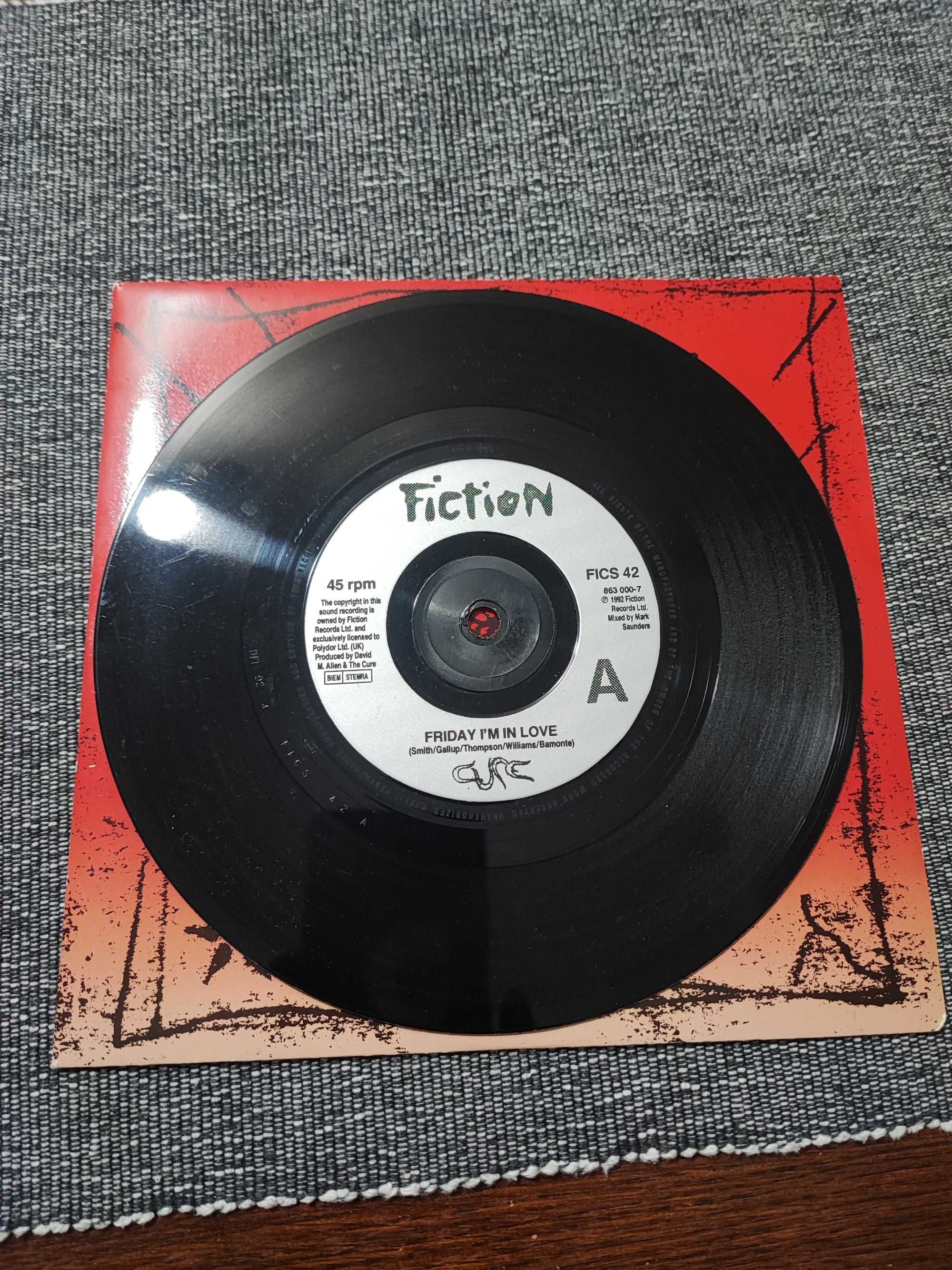 The Cure - Friday I`m in love  winyl 7 cali