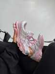 Жіночі кросівки ASICS Gel-NYC Pink Beige Silver, рожеві кросівки,асикс