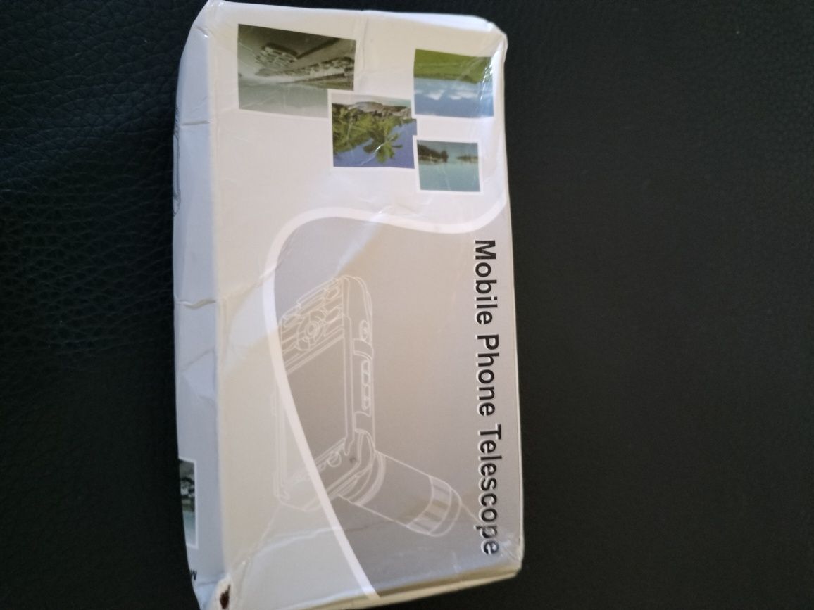 Telescópio para telemóvel