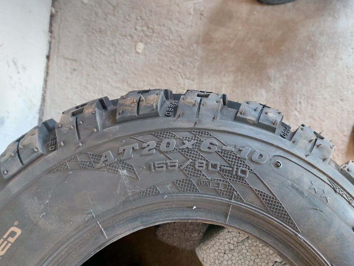 Nowe przednie opony do quada Goldspeed 20x6-10