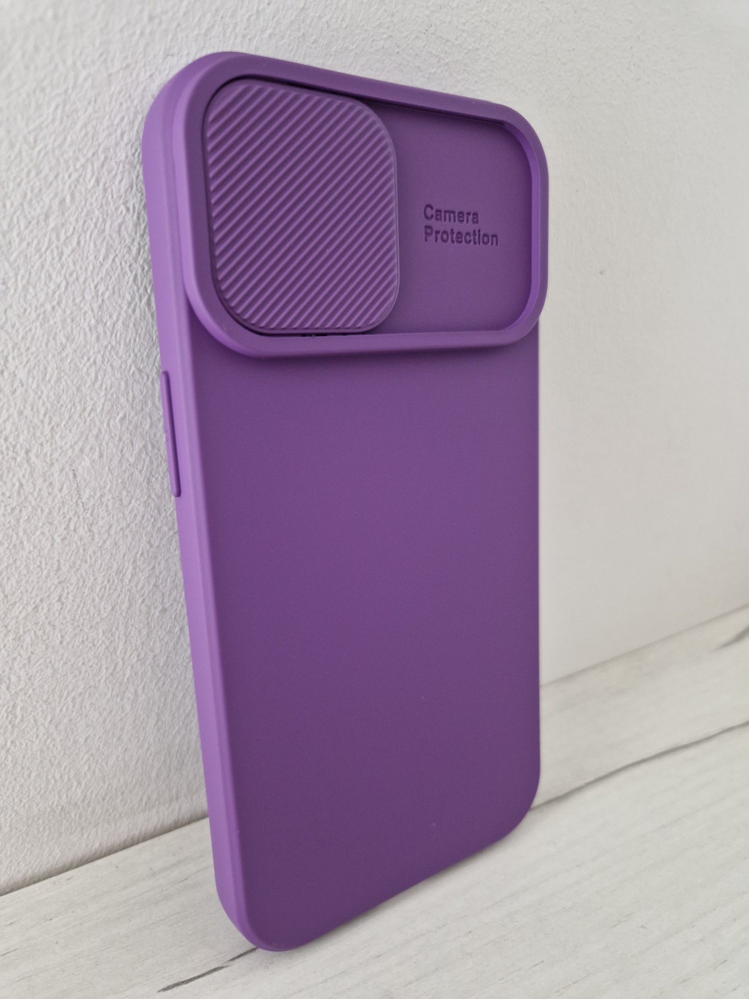 Camshield Soft do Iphone 15 Pro Max Fioletowy