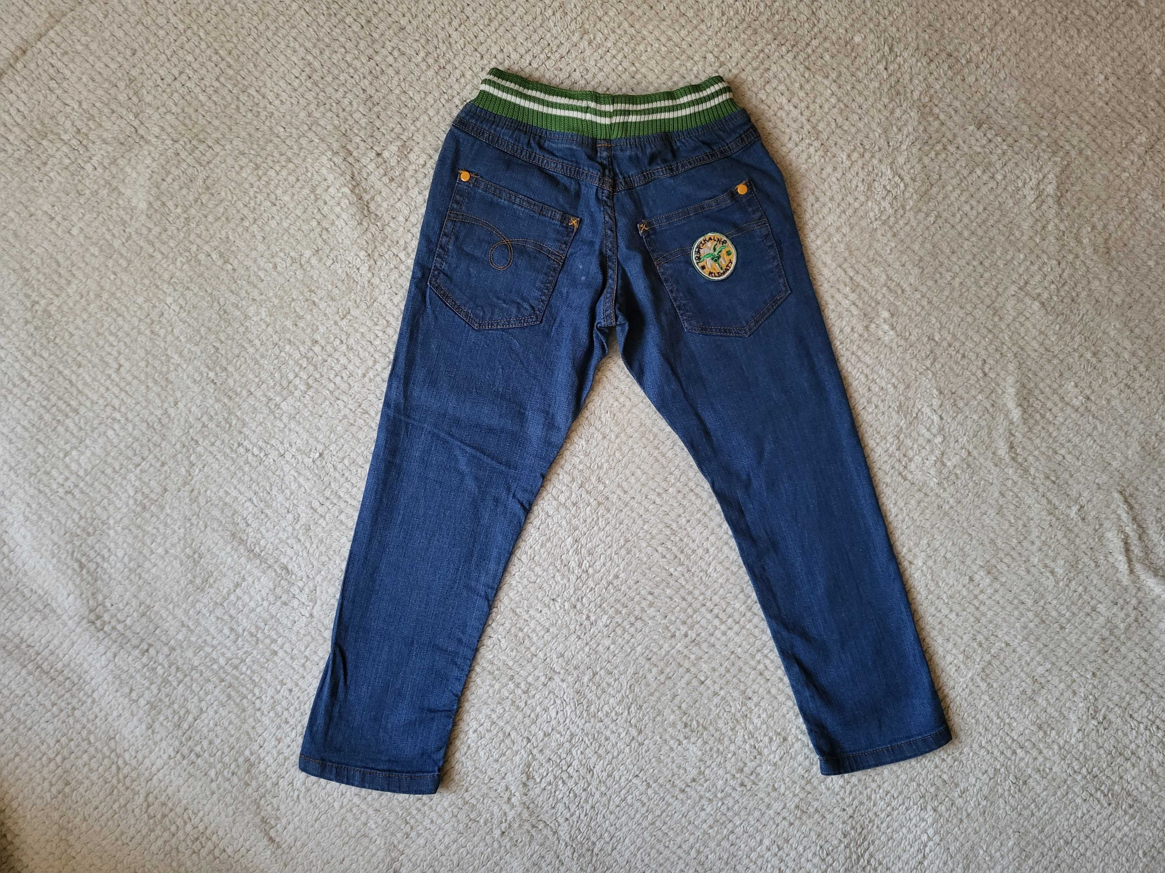 Spodnie chłopięce jeansowe 5.10.15, r. 116
