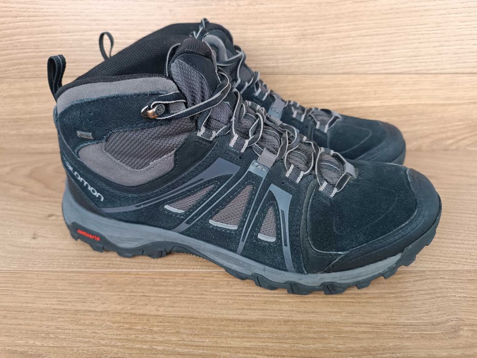 Кожаные ботинки берцы Salomon X Mid Gote tex 44 размер 27.5 28 см