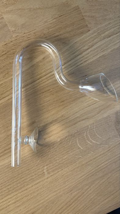 VIV Wylot szklany Lily Pipe 13mm (100-02) wąż 12/16