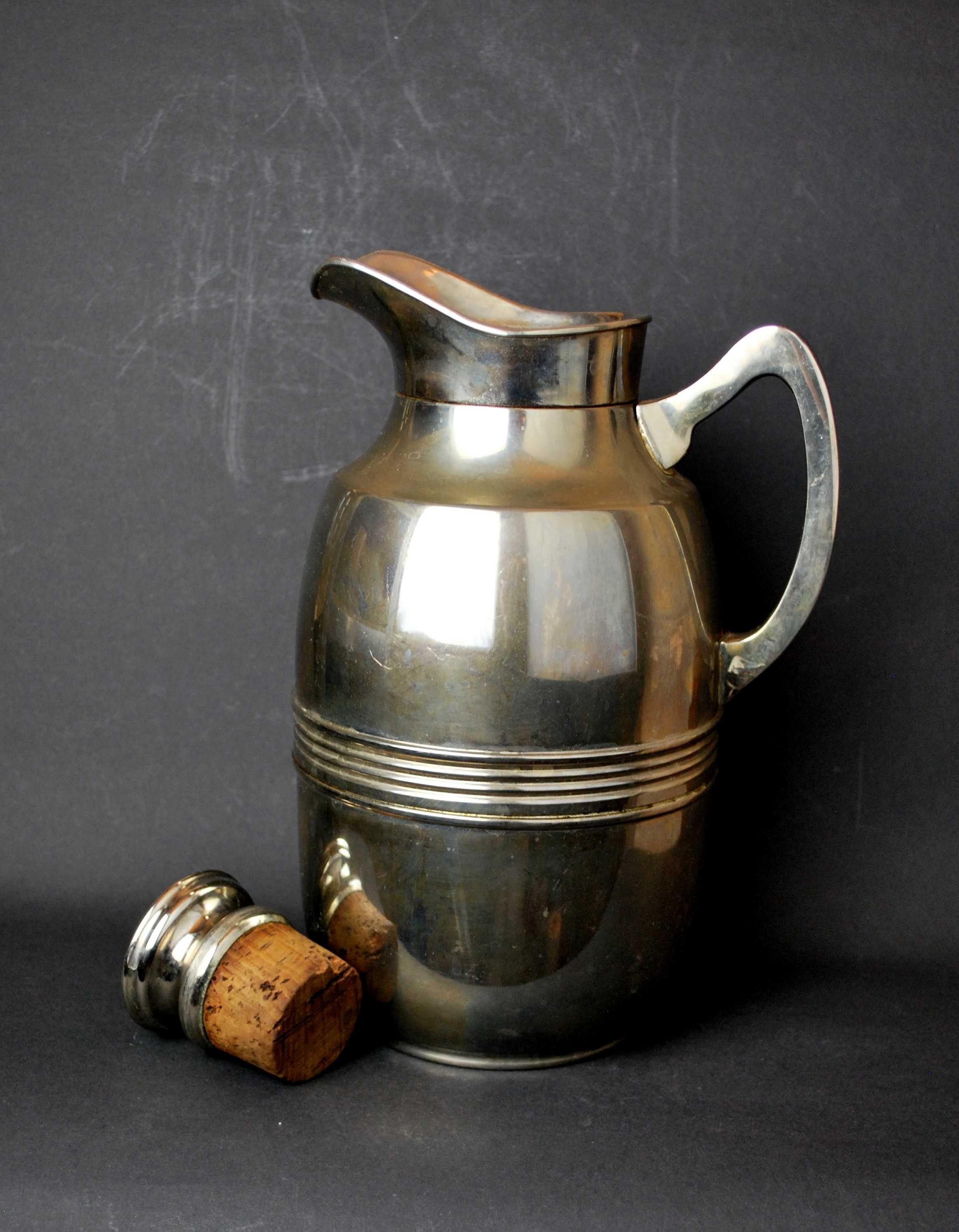 Termos vintage lata 50 60 plater? dzbanek