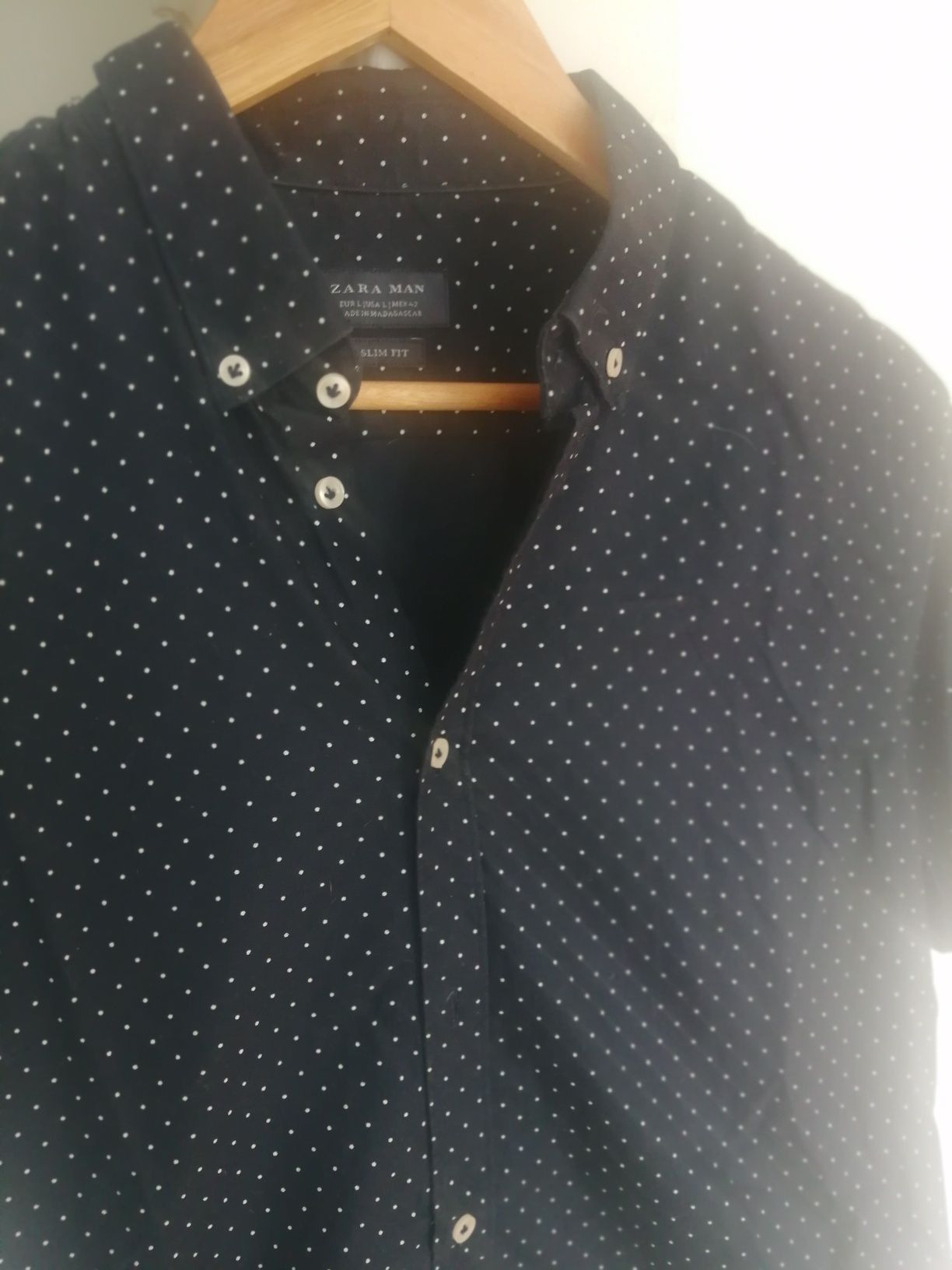 Camisa Zara L, slimfit