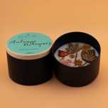 Autumn Whispers Vela de pavio de madeira de outono