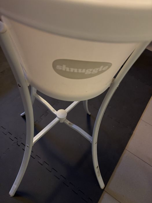 Wanienka Shnuggle + stojak + krzesełko Thermobaby