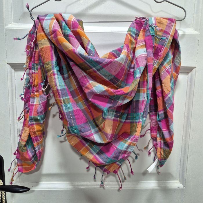 Reserved Chusta w kratę dla dziewczynki