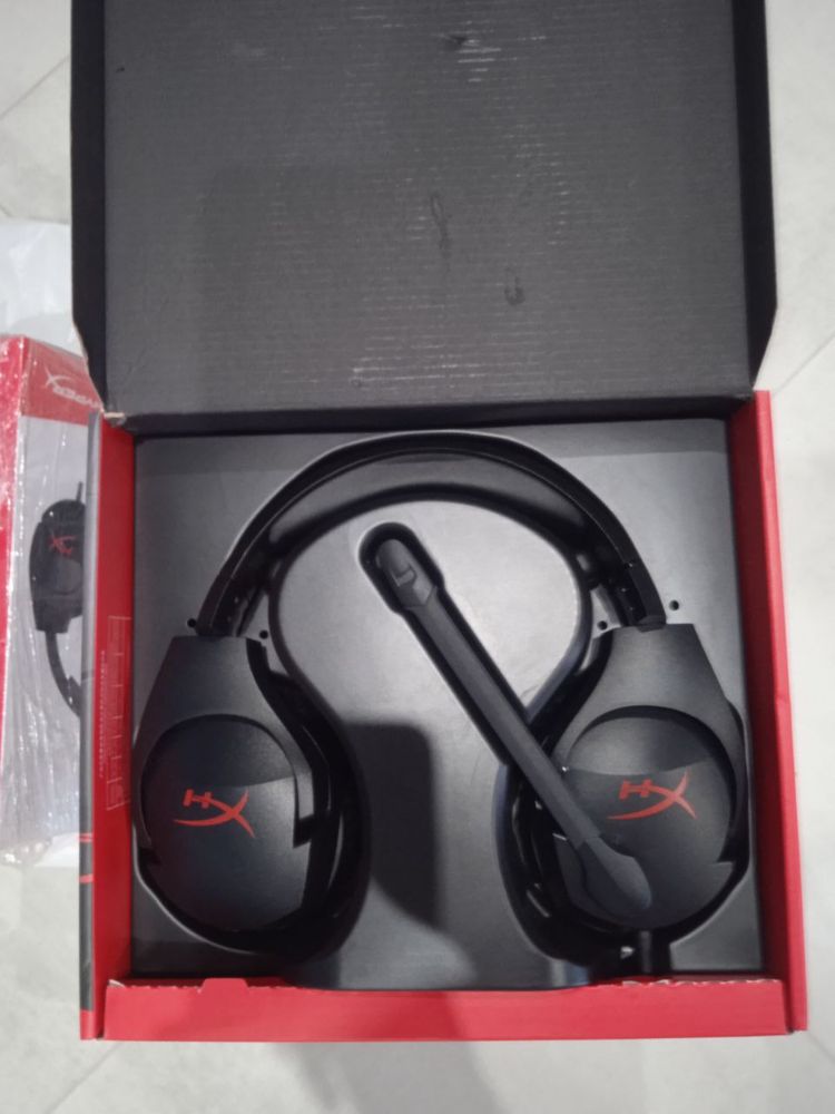 Наушники гарнитура игровая HyperX Cloud Stinger Black (4P5L7AX)