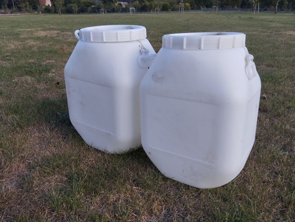 Beczki plastikowe 50 litrów, wysyłka