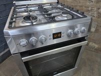 Газовая/газова/комбінована плита BEKO CSM 62320 DX Гарантія, доставка