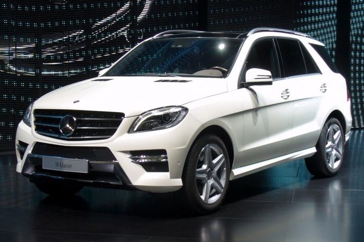 Крыло левое правое Mercedes Benz ML Class W166 алюминий крылья