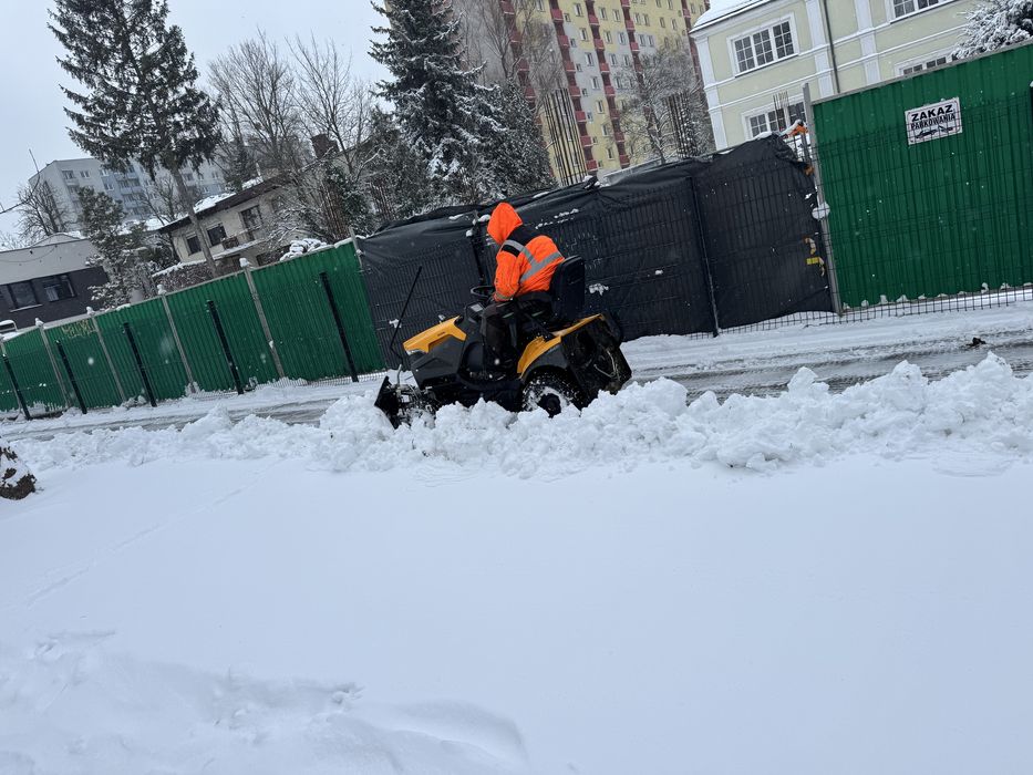 Odśnieżanie posesji