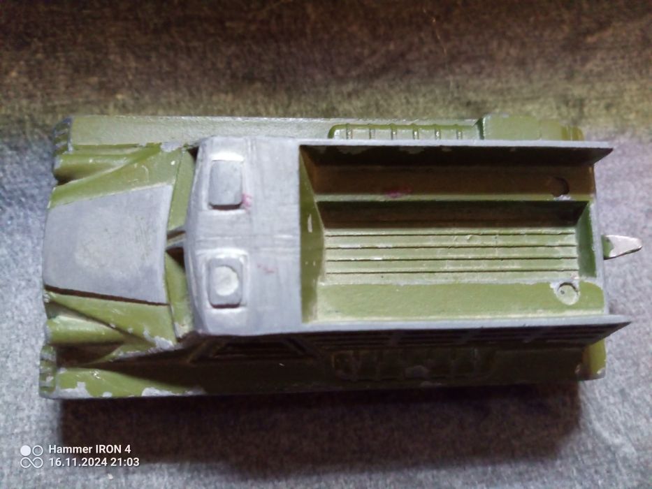 Wóz amfibia zabawka PRL