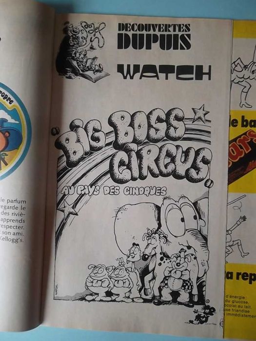 Revistas SPIROU em francês Especiais e com suplementos.