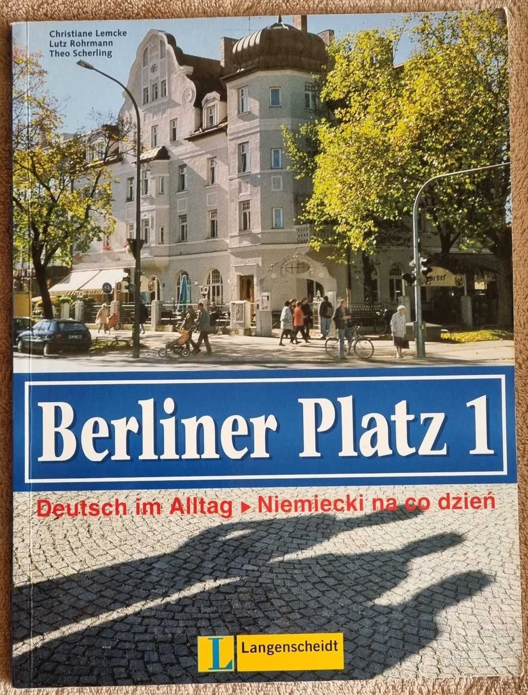 Nauka niemieckiego, komplet książek "Berliner Platz 1 i 2"